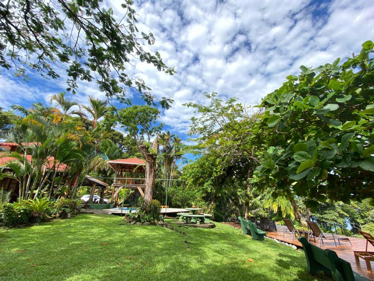 Pacific Edge Eco Lodge Dominical Buitenkant foto
