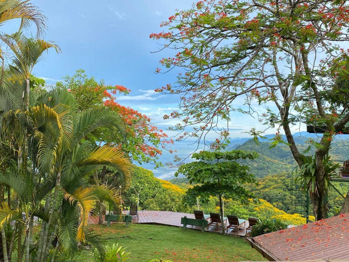 Pacific Edge Eco Lodge Dominical Buitenkant foto